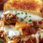 Gourmet Pulled Pork Grilled Cheese First Image