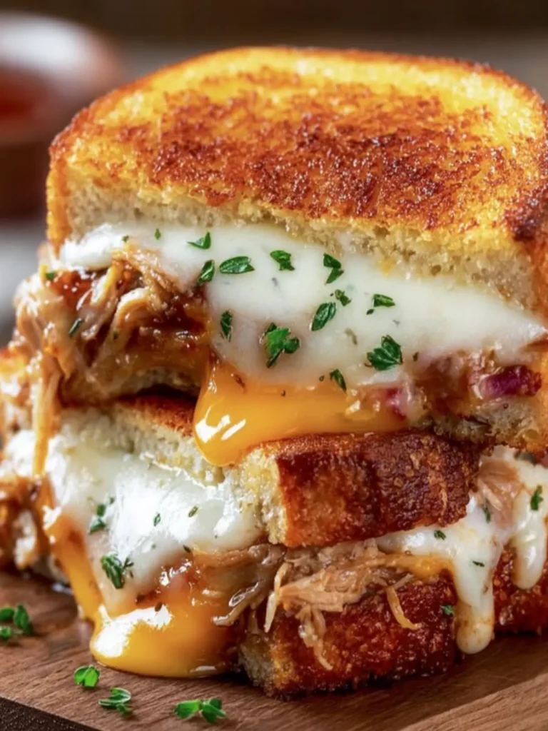 Gourmet Pulled Pork Grilled Cheese First Image