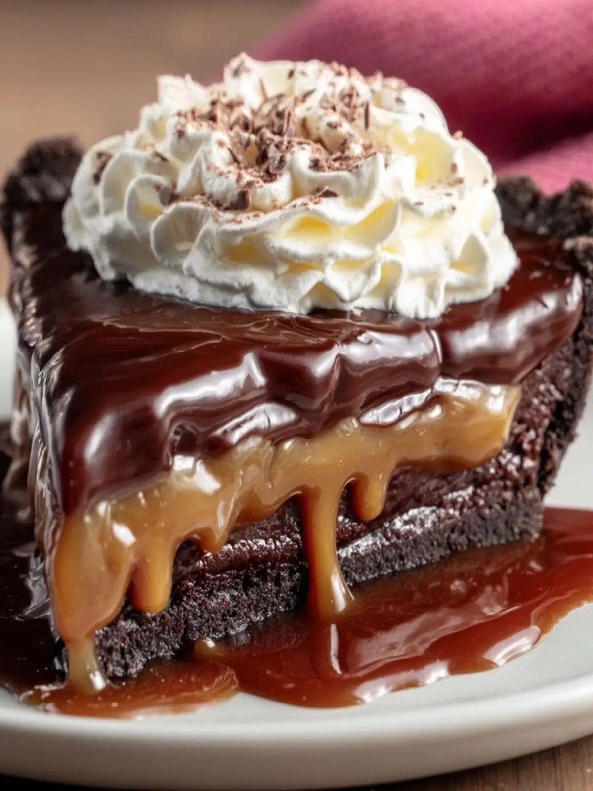 Decadent Chocolate Caramel Tart First Image