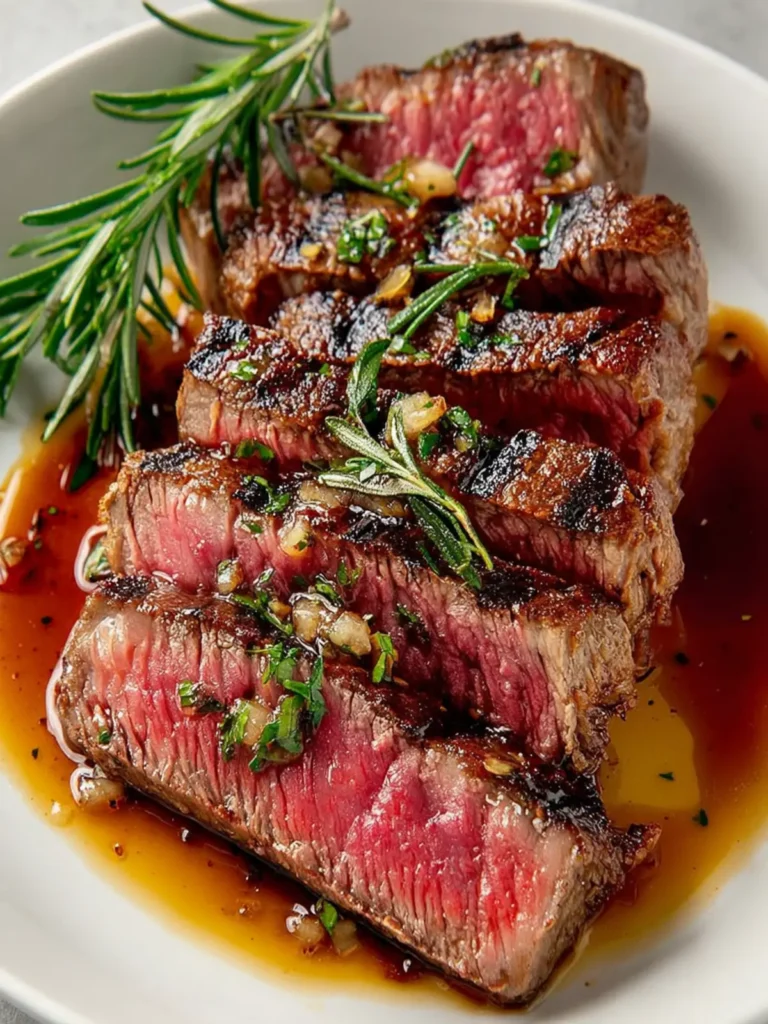 Grilled Rosemary Balsamic Steak First Image