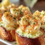 Garlic Shrimp Toast Appetizer First Image