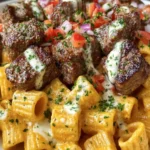 Creamy Rigatoni with Steak Bites First Image