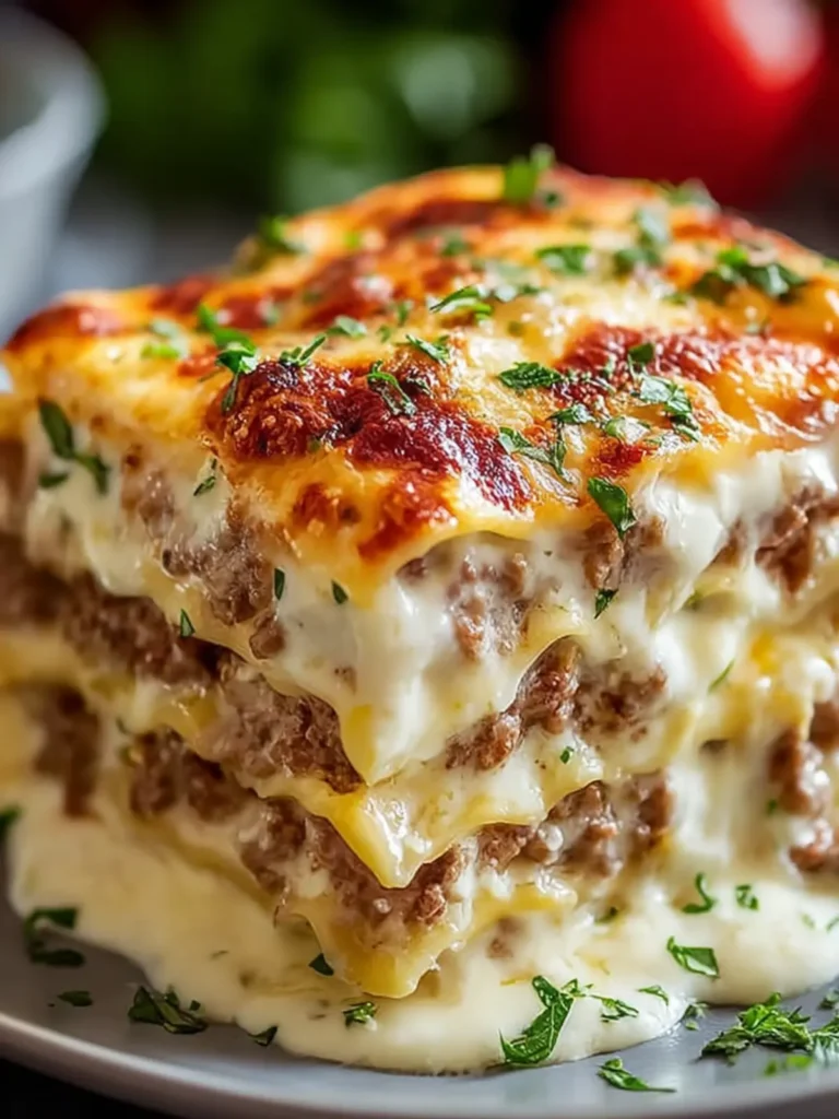Creamy Beef Lasagna Delight First Image