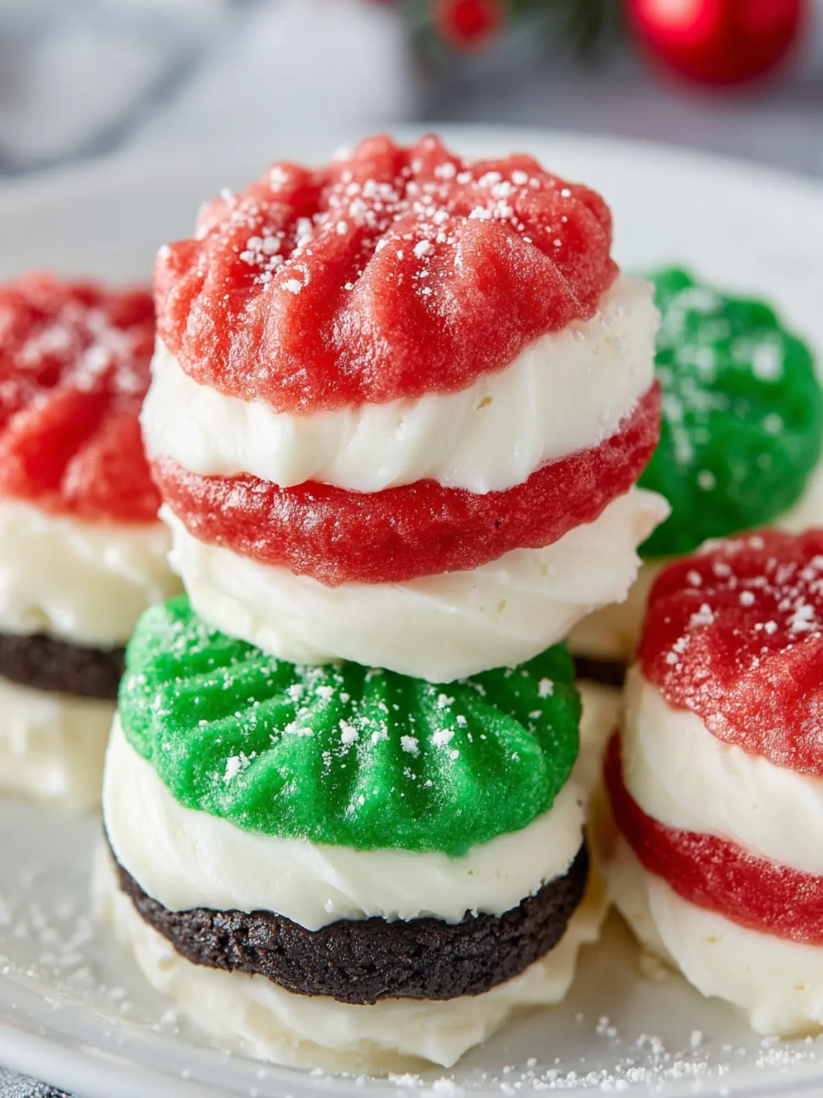 Christmas Cream Cheese Mints First Image