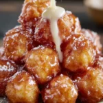 Crispy Glazed Honey Fritters First Image