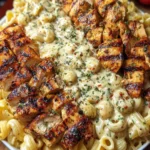 Grilled Chicken Alfredo Pasta First Image
