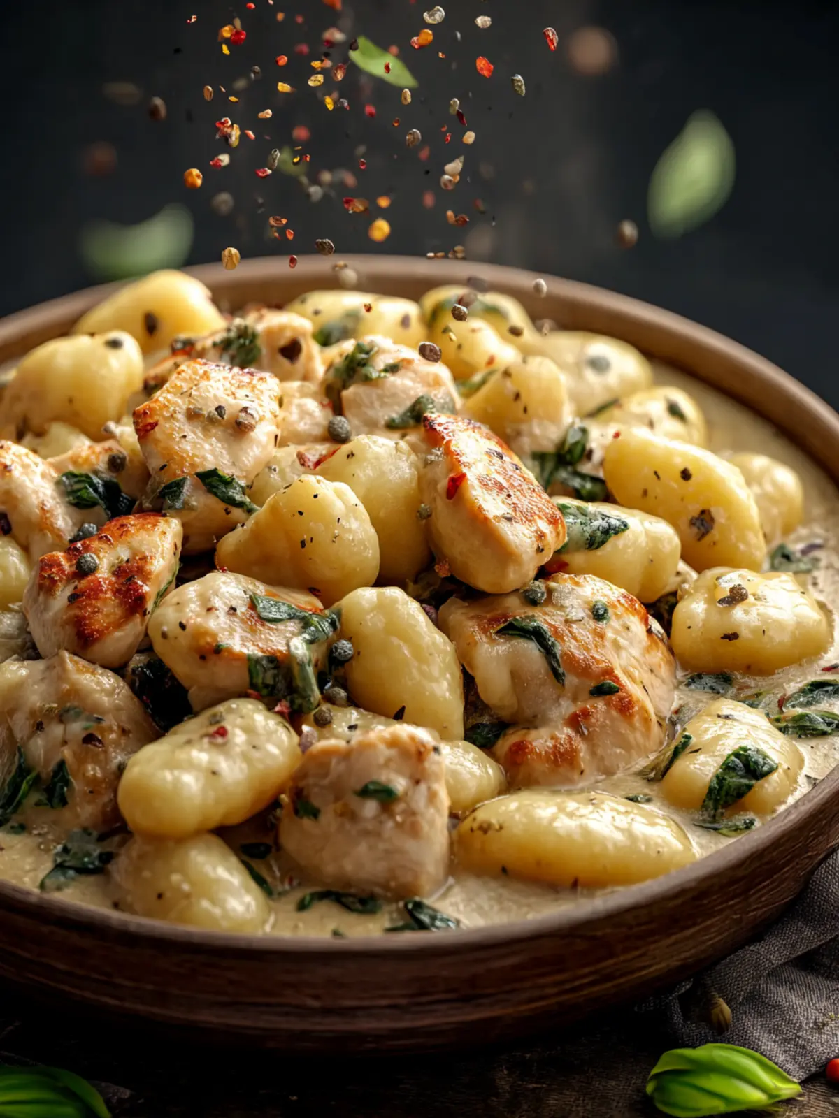 Garlic Chicken Gnocchi First Image