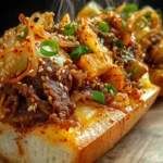 Spicy Kimchi Bulgogi Cheesesteak First Image