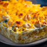 EASY BUFFALO CHICKEN PASTA BAKE RECIPE for Dinner Delight First Image