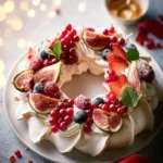 Christmas Pavlova Wreath First Image