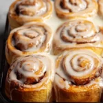 Bread Machine Cinnamon Rolls First Image