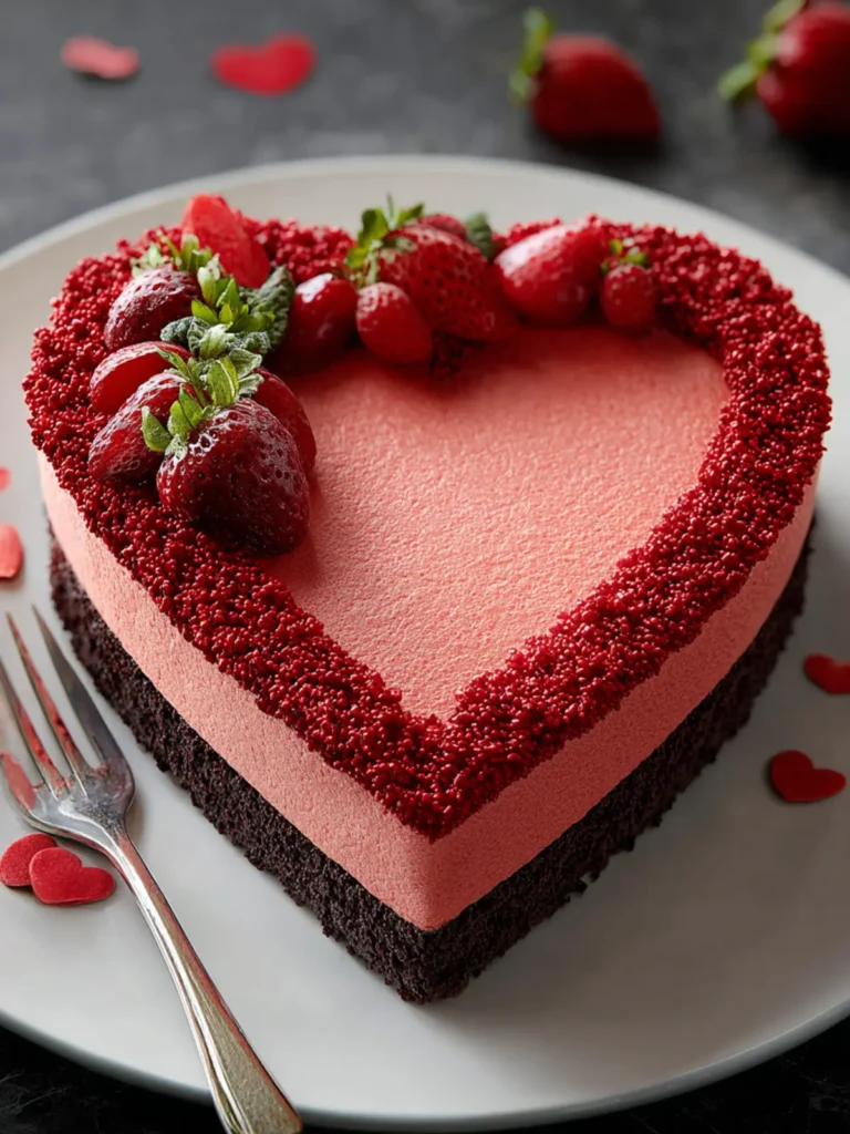 Irresistible Valentine’s Heart Shaped Cake Recipe First Image