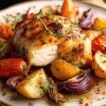 Roasted Chicken and Vegetables First Image