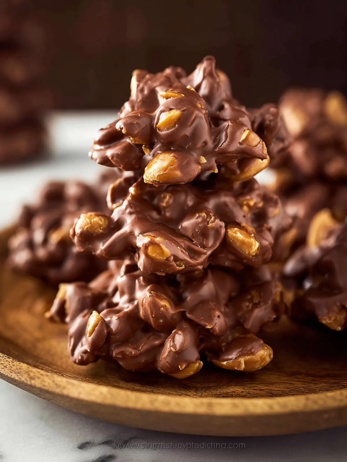 Crockpot Peanut Clusters First Image