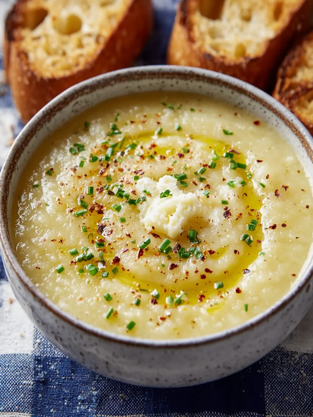 Slow cooker leek and potato soup for cozy weeknight dinners First Image