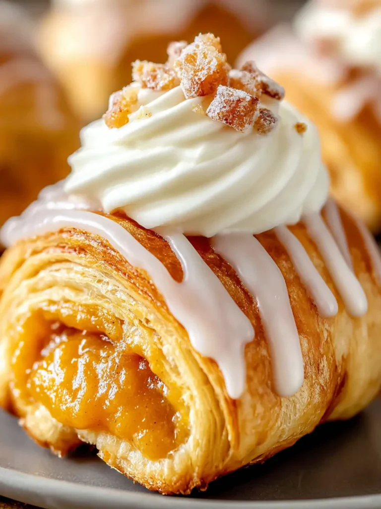 Irresistible Mini Pumpkin Pie Crescent Rolls Recipe First Image