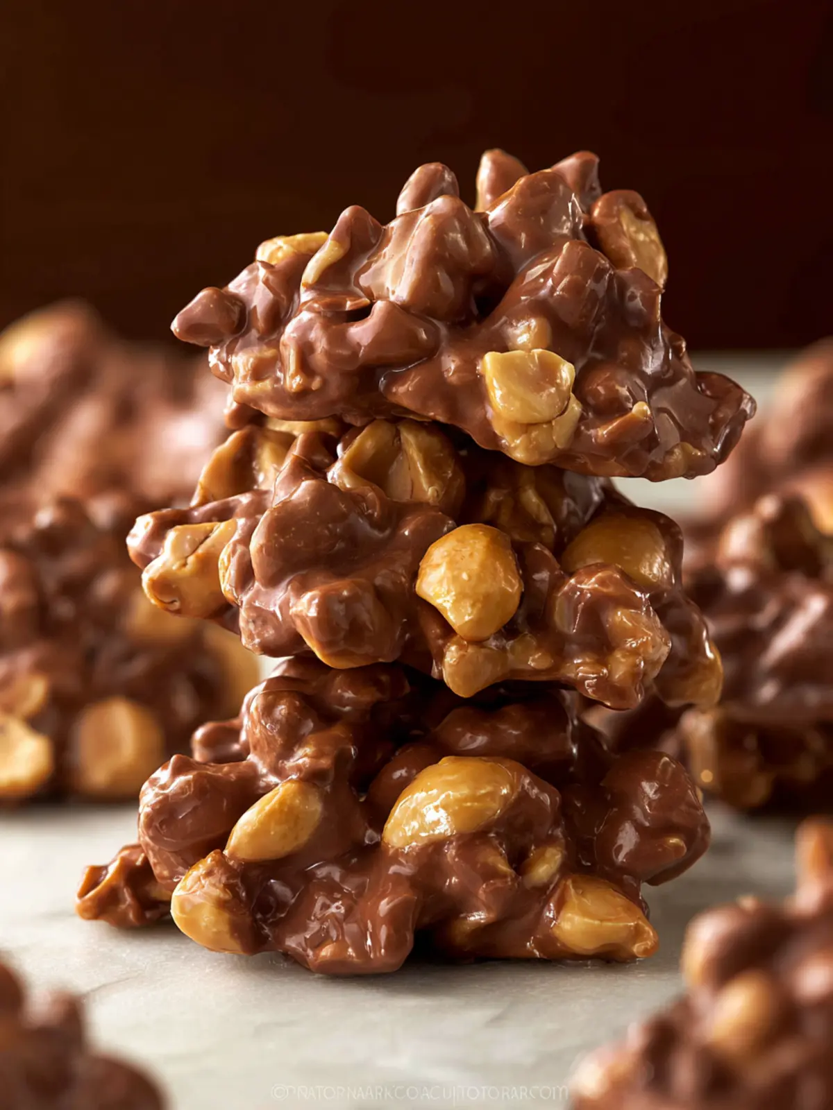 Crockpot Peanut Clusters First Image
