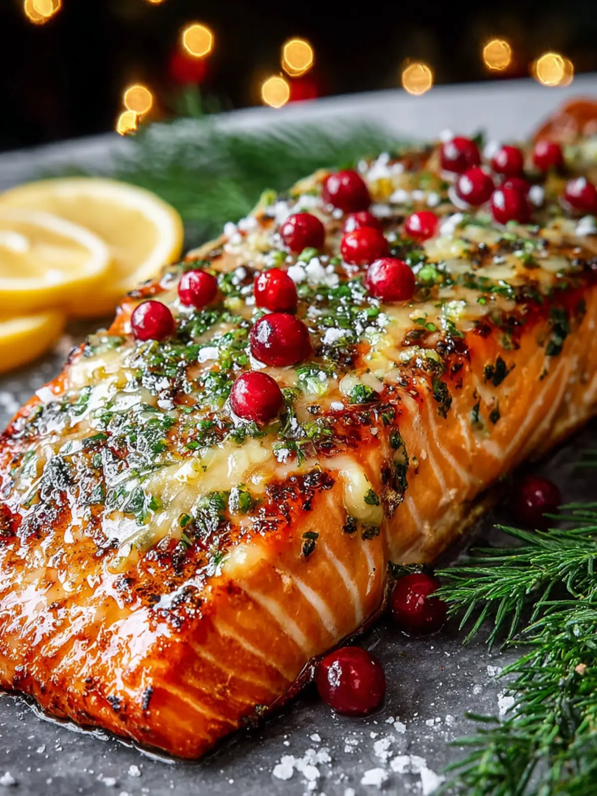Irresistible Christmas Salmon: Festive Flavor Delight First Image