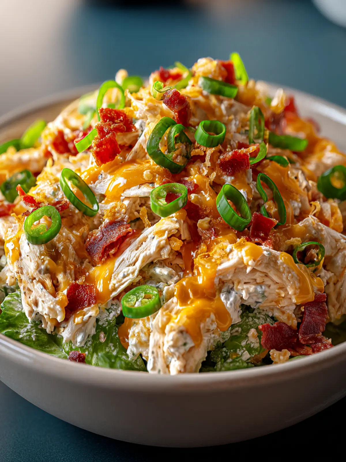 Irresistible Jalapeno Popper Chicken Salad Recipe First Image