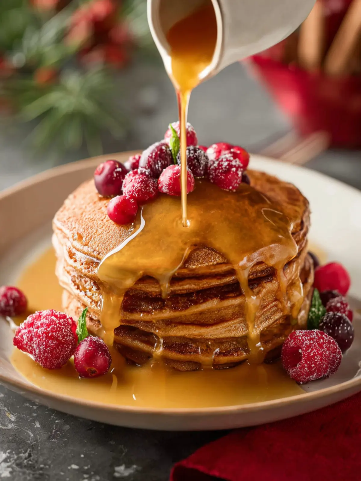 Gingerbread Pancakes Recipe First Image