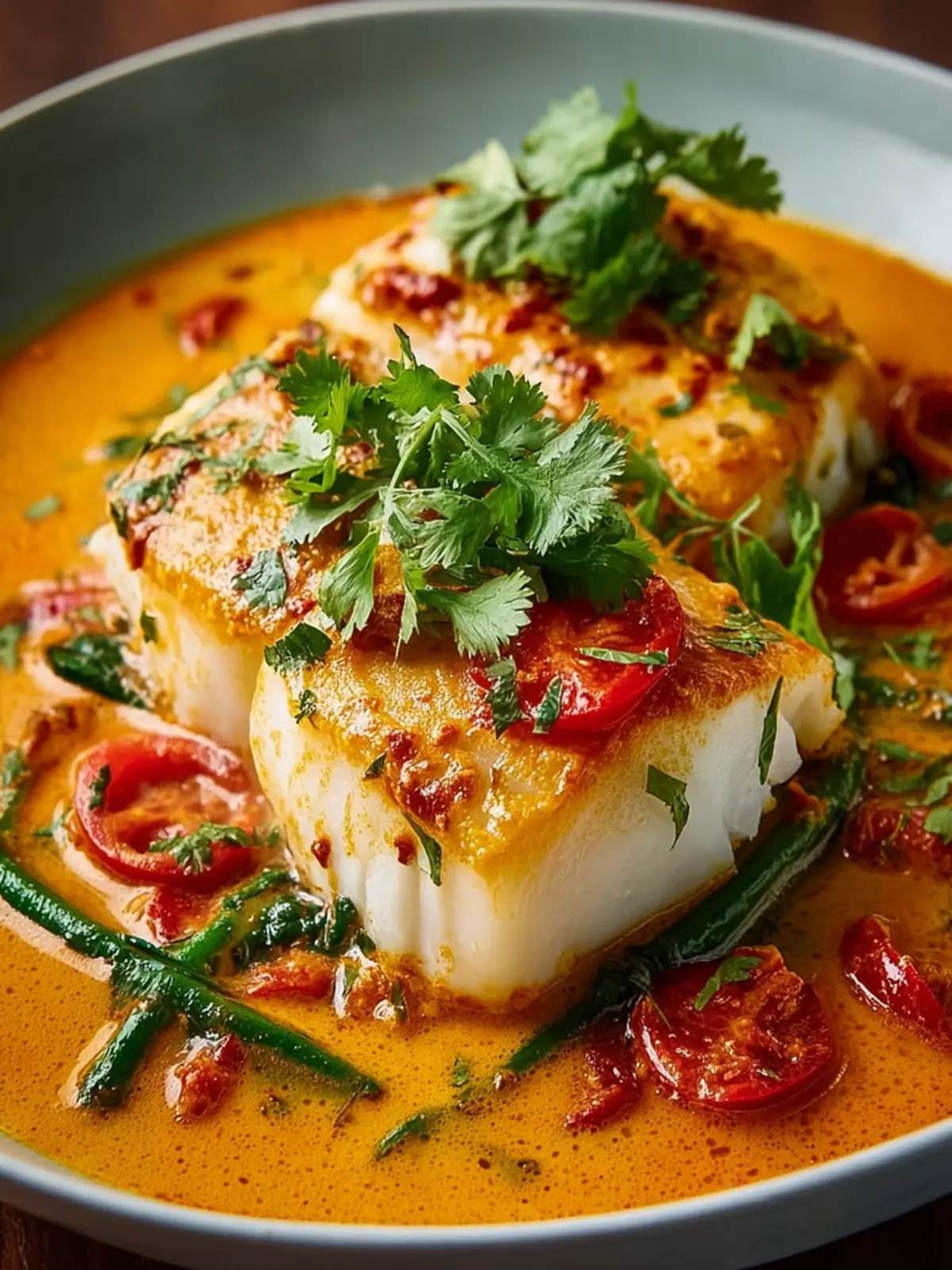Coconut Curry Baked Cod First Image