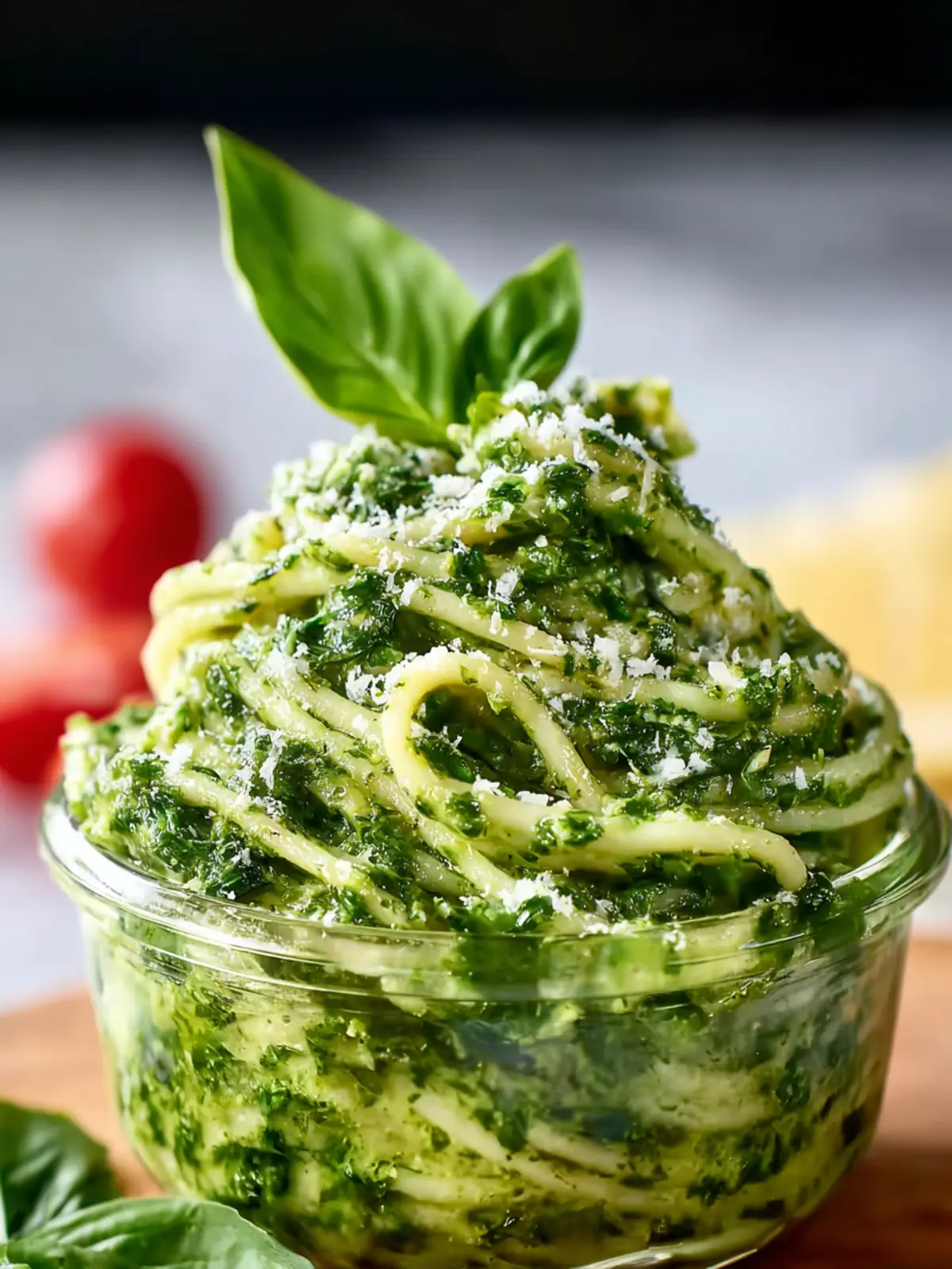 Irresistible Spinach Basil Pesto Recipe - Easy & Flavorful First Image