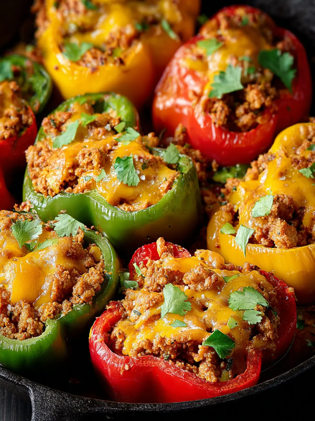 Savory Ground Turkey and Peppers Recipe First Image