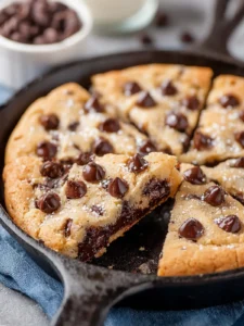 Cast Iron Skillet Cookie First Image