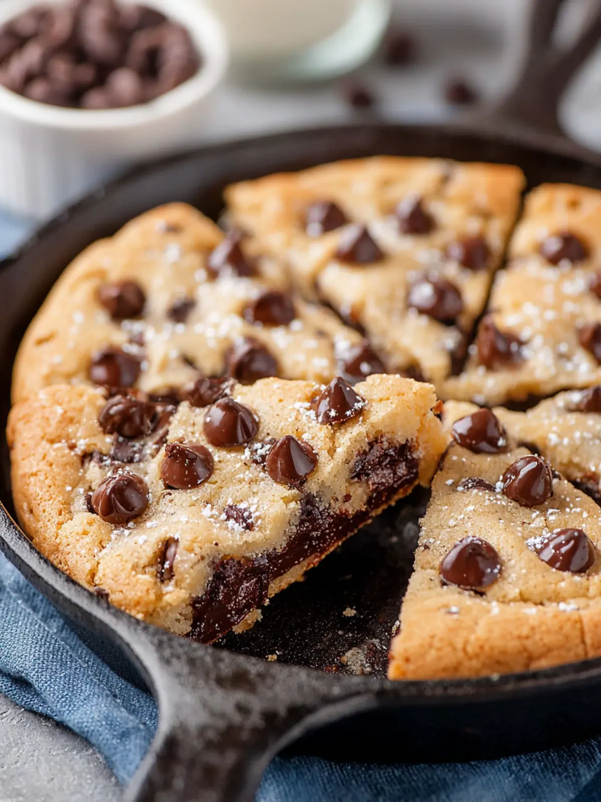 Cast Iron Skillet Cookie First Image