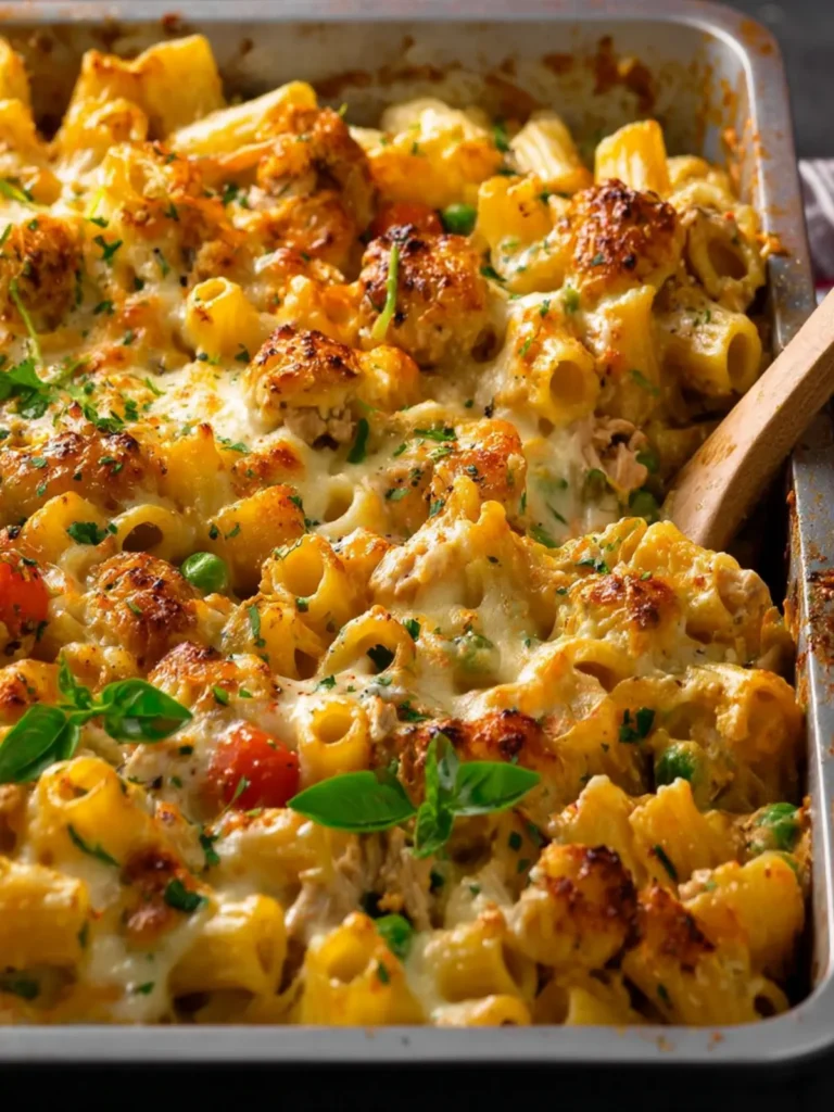 Creamy Tuna Pasta Bake First Image