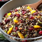 Flavorful Wild Rice with Cranberries & Orange Zest Recipe First Image