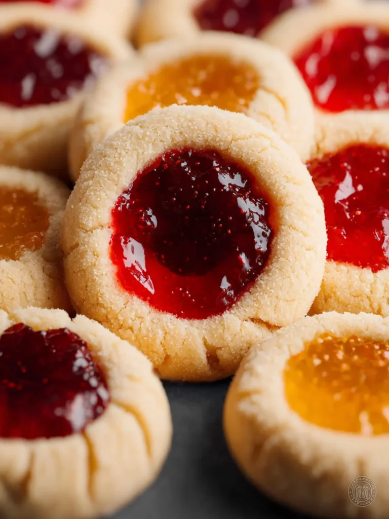 Jam Thumbprint Cookies First Image