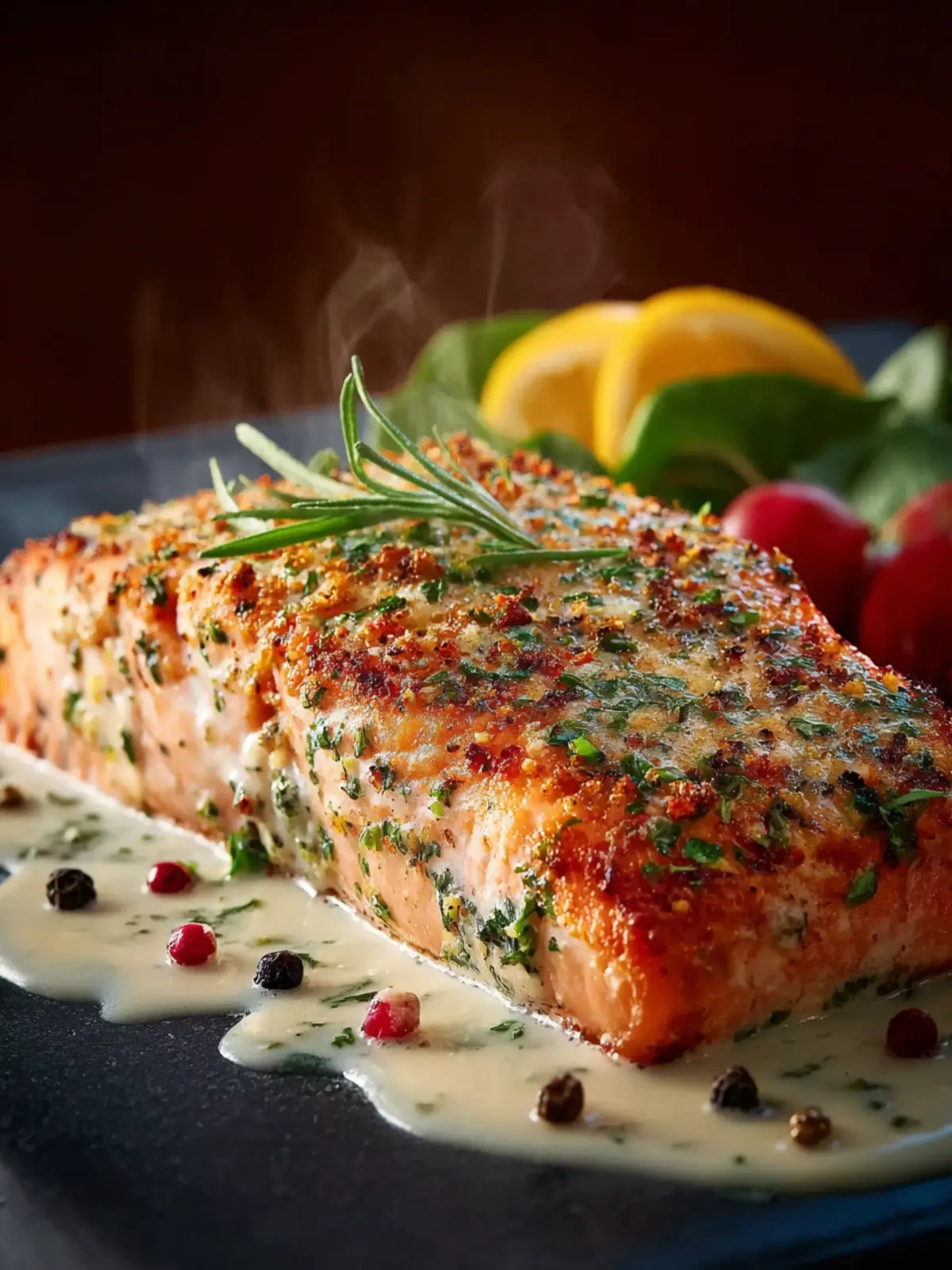 Baked Boursin Salmon First Image