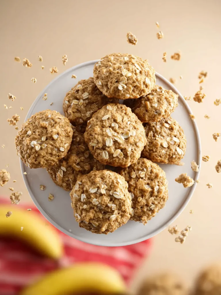 Banana Oatmeal Cookies First Image
