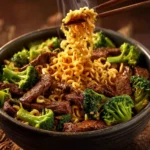 Beef and Broccoli Ramen Stir Fry First Image