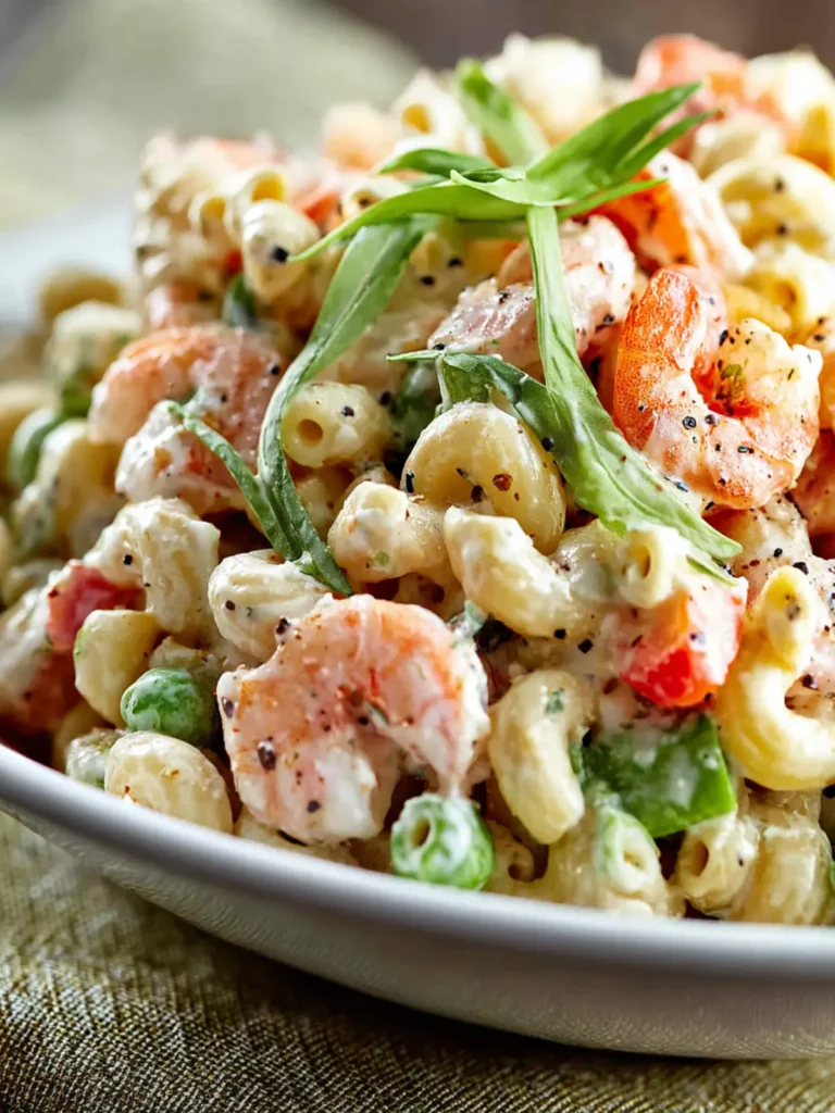 Shrimp and Macaroni Salad First Image