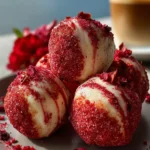 Strawberry Cheesecake Protein Balls First Image