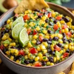 Irresistible Avocado Corn Black Bean Dip Recipe for Parties First Image