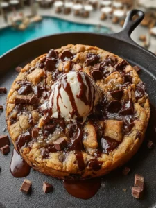 Chocolate Chip Skillet Cookie First Image