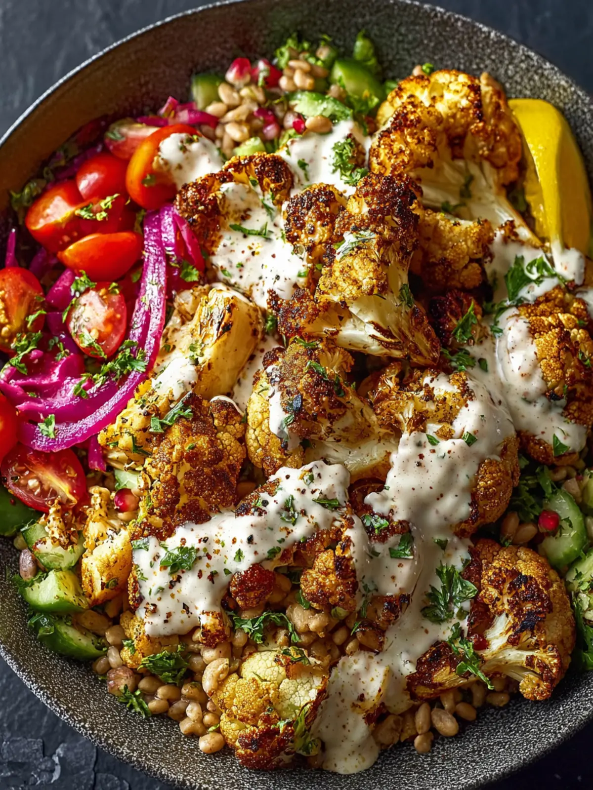 Cauliflower Shawarma Bowl First Image