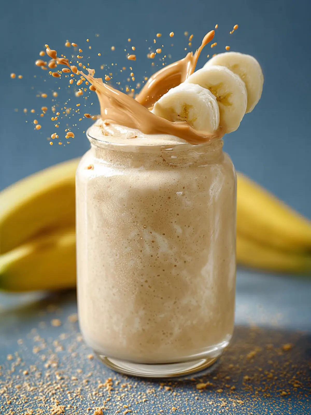 Peanut Butter Banana Protein Smoothie First Image