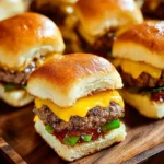 Savory Hawaiian Roll Cheeseburger Sliders Recipe Delight First Image