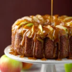 Salted Caramel Apple Cake First Image