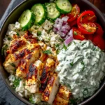 Irresistible Chicken Tzatziki Bowls for a Flavorful Feast First Image