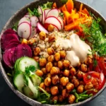 Chickpea Buddha Bowl Recipe First Image