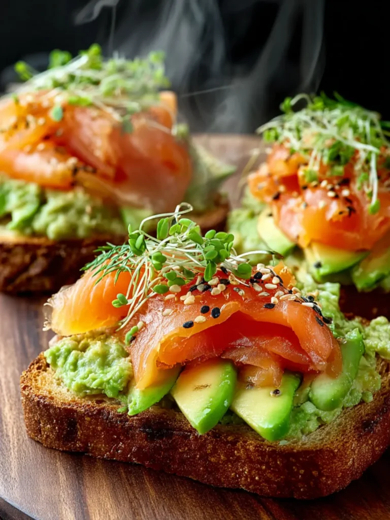 Irresistible Smoked Salmon Avocado Toast Recipe to Try Now First Image