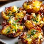 Irresistible Crispy Smashed Potatoes Recipe to Delight You First Image