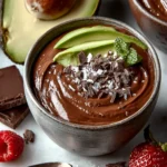 Indulge in Creamy Chocolate Avocado Pudding Delight First Image