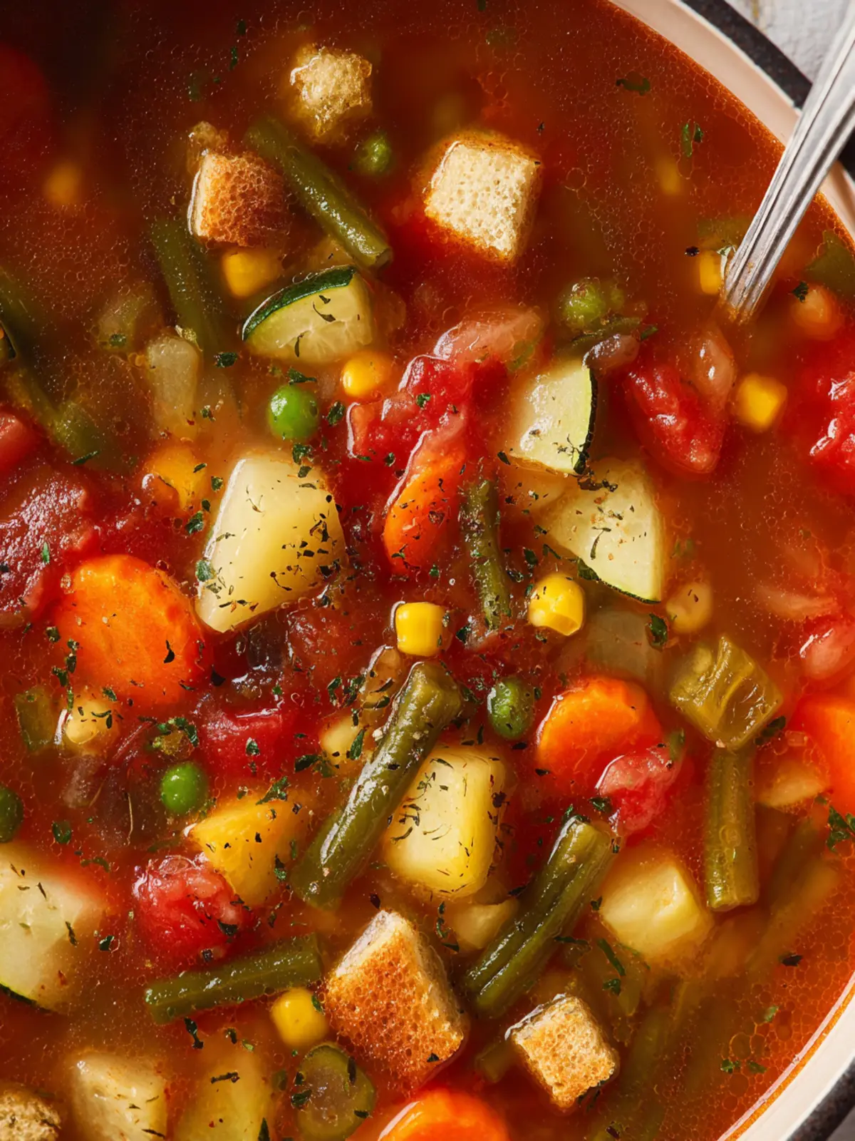 Vegetable Soup First Image
