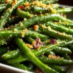 Irresistible Parmesan Roasted Green Beans Recipe First Image